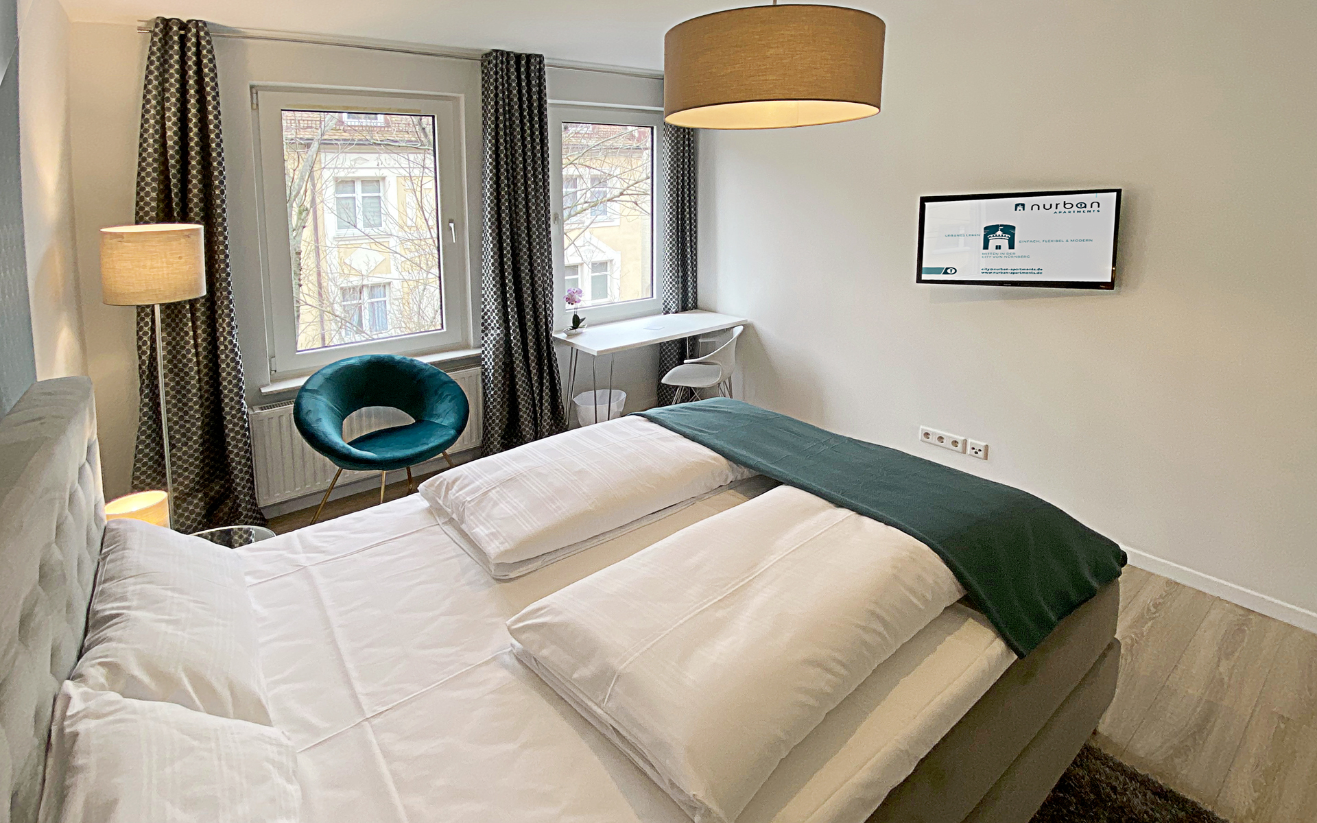 City-Deluxe Apartment mit 2 Schlafzimmern-A (1)