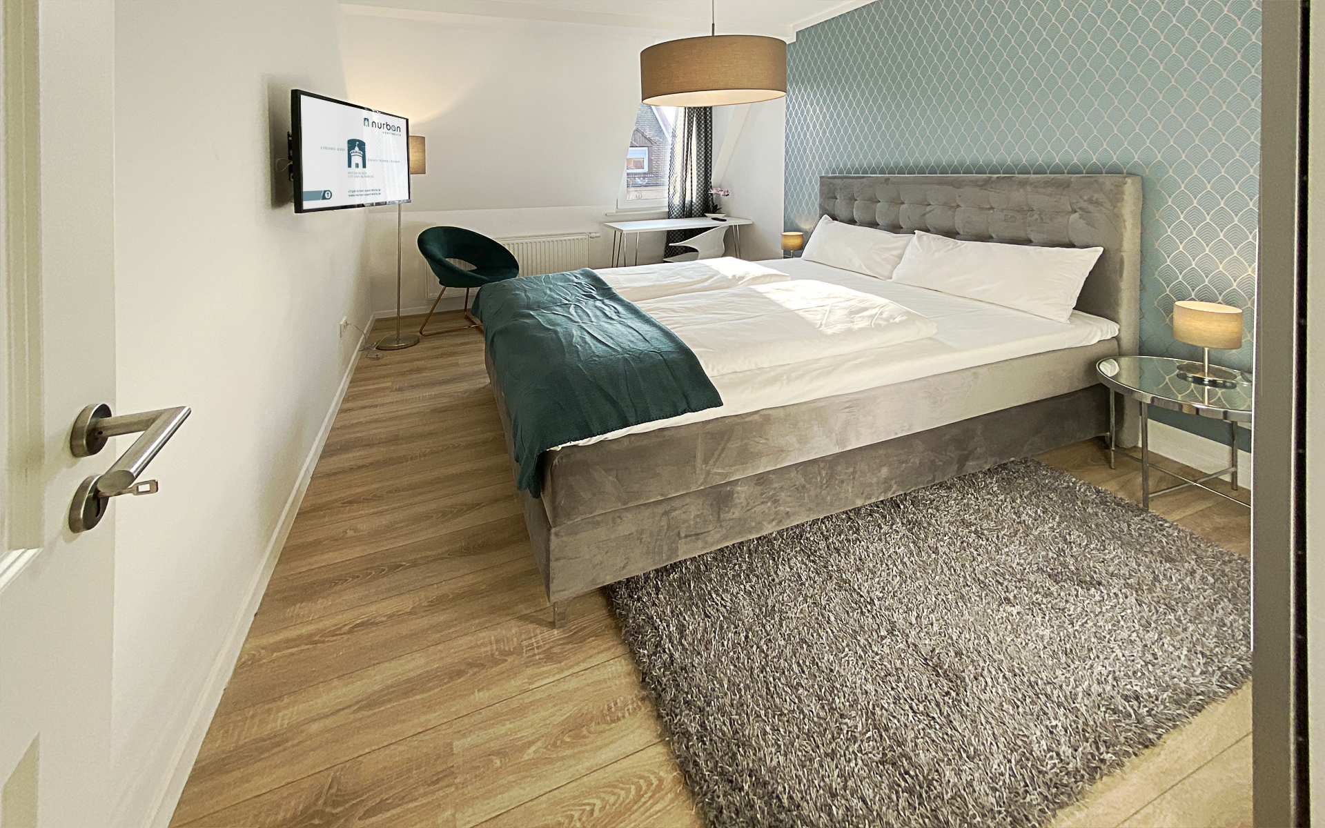 City-Deluxe Apartment mit 2 Schlafzimmern-A (3)