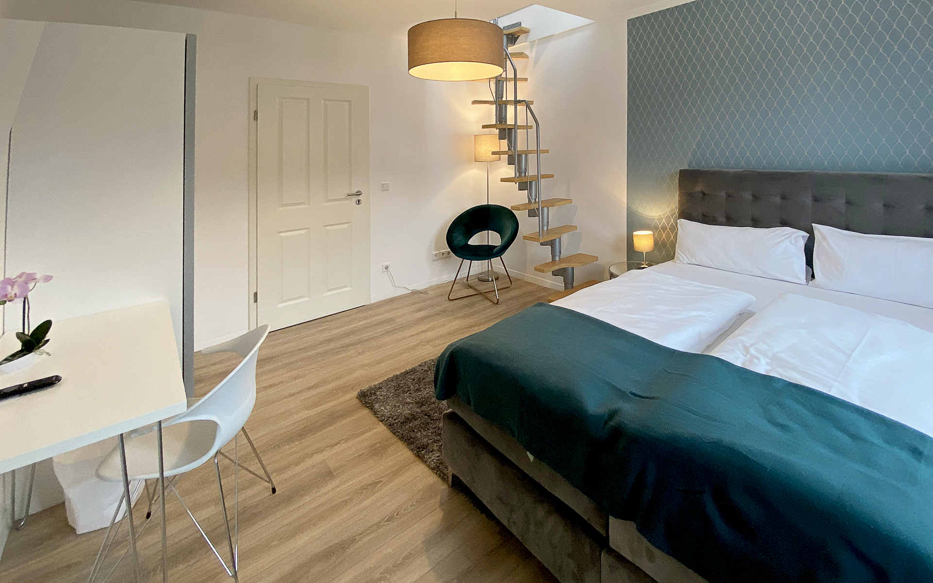 City-Deluxe Maisonette Apartment mit 2 Schlafzimmern (7)