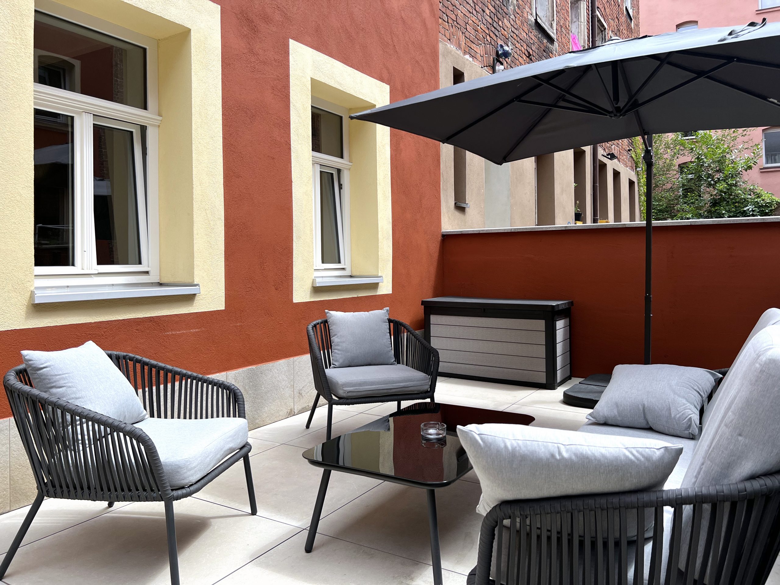 City-Supreme Apartment mit 2 Schlafzimmer ( (8)